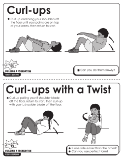 Curl-ups - Carroll County Schools