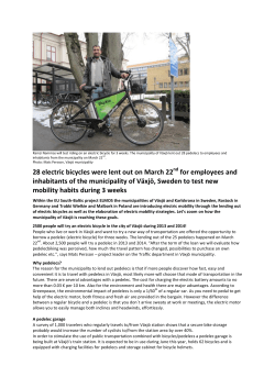 28 electric bicycles were lent out on March 22 for employees