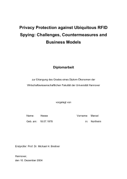 Privacy Protection against Ubiquitous RFID Spying