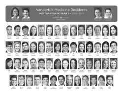 Vanderbilt Medicine Residents