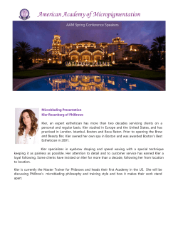 Spring Conference Speakers PDF