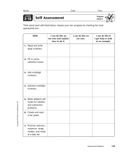 Assessment Handbook