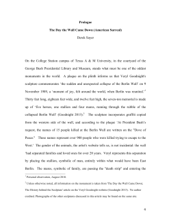 4 Prologue The Day the Wall Came Down (American Surreal)