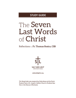The Seven Last Words of Christ