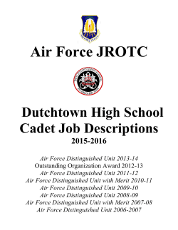 Air Force JROTC - Henry County Schools