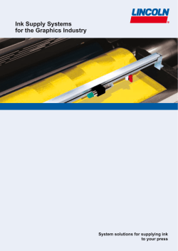 Ink Supply Systems for the Graphics Industry