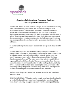 Openlands Lakeshore Preserve Podcast The Story