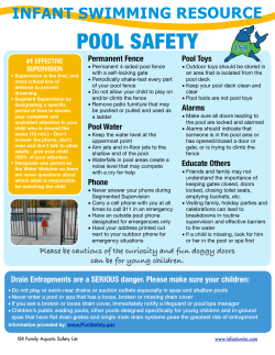 Family Aquatic Safety List 2014