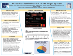 Hispanic Discrimination in the Legal System