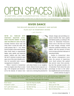 SLCT_Summer 2012_newsletter - Stamford Land Conservation Trust