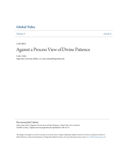 Against a Process View of Divine Patience