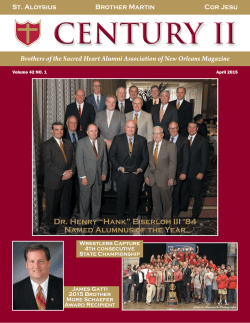 Dr. Henry &ldquo;Hank&rdquo; Eiserloh III `84 Named Alumnus of