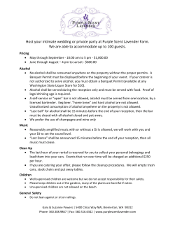 Host your intimate wedding or private party at Purple Scent