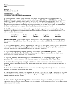 English 12 Vocabulary Lesson 5