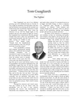 Tom Guagliardi - Bernhardt Wealth Management