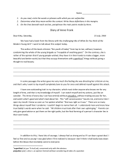 Diary of Anne Frank