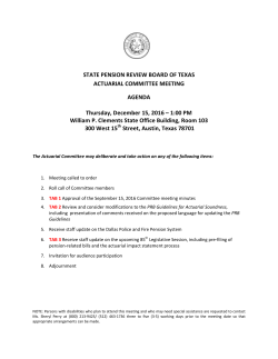 Packet: 12/15/2016 - Texas Pension Review Board
