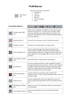 Macro Description  - Imperial College London