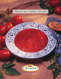 Above All, A Better Tomato