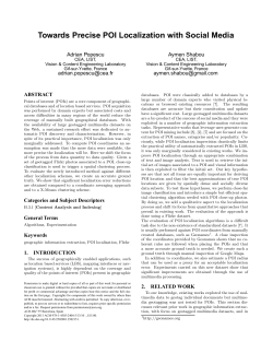 Towards Precise POI Localization with Social