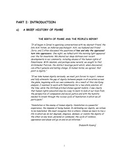 introduction - People`s Movement for Human Rights Education