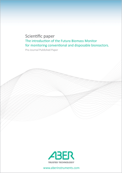 The Introduction of the Futura Biomass Monitor.indd