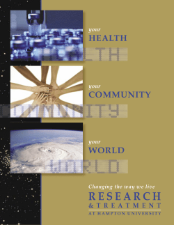 HU Research Brochure