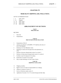 Merchant Shipping (Oil Pollution) Act