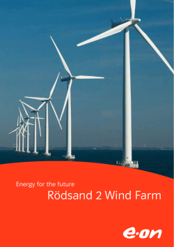 R&ouml;dsand 2 Wind Farm