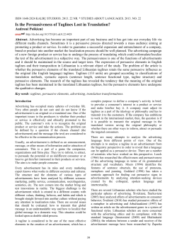 this PDF file - Studies About Languages