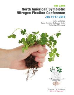 NASNFC 2013 Abstract Booklet