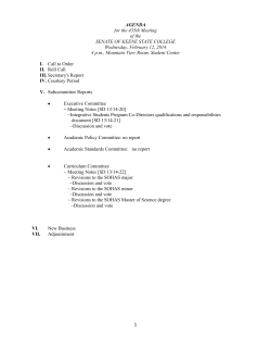 435th Senate Agenda_2-12-14