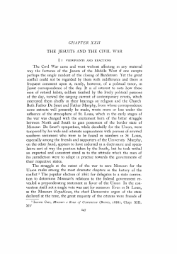 The Jesuits and the Civil War