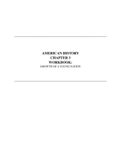 american history chapter 3 workbook