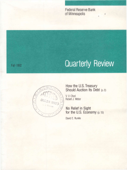 How the US Treasury Should Auction Its Debt