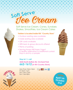Soft Serve Ice Cream. Cones. Sundaes Shakes
