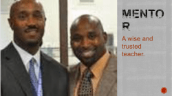 A wise and trusted teacher. - North Carolina Public Schools