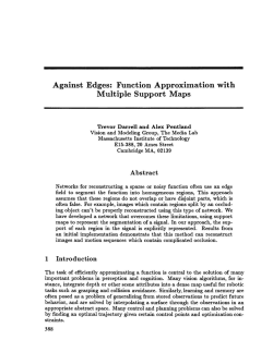 Against Edges: Function Approximation with Multiple Support Maps
