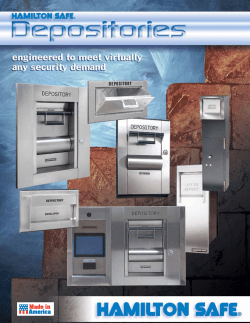 Depository Category Brochure