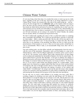 Chinese Water Torture - Sprott Asset Management