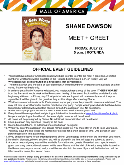 SHANE DAWSON - Mall of America