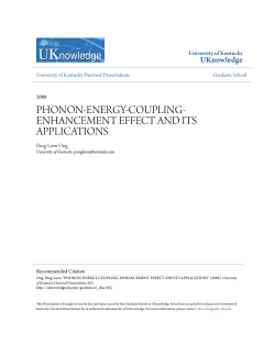 phonon-energy-coupling-enhancement effect and its