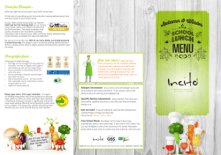 Food for Thought... Thoughtful food