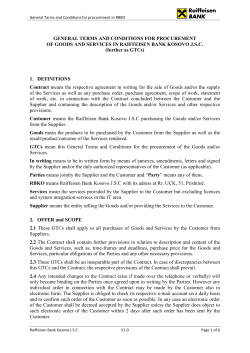 The Supplier shall deliver the Goods and/or perform the Services in