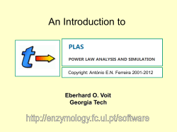 X - Laboratory for Biological Systems Analysis at GA Tech