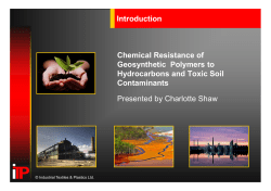 The Chemical Resistance of Polymers