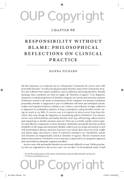 philosophical reflections on clinical practice