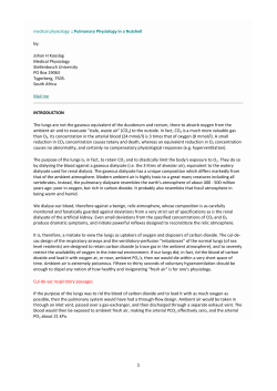 medical physiology :: Pulmonary Physiology in a Nutshell by: Johan
