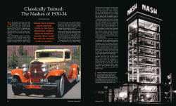 Classically Trained: The Nashes of 1930-34