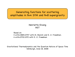 Generating functions for scattering amplitudes in N=4 SYM and N=8